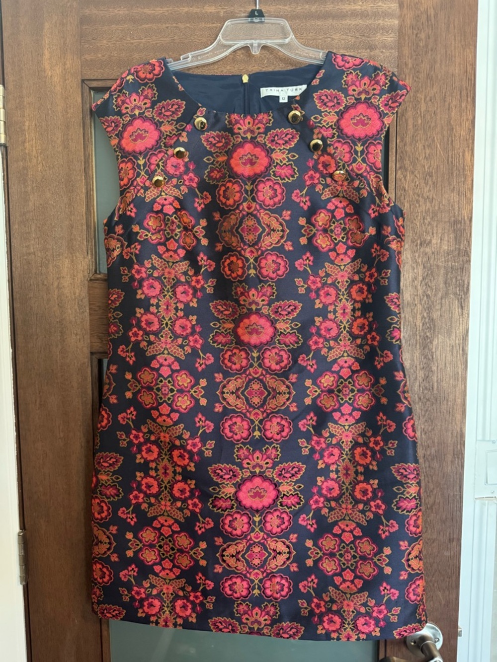 Trina Turk Angelou Sierra Primrose Jacquard Shift Dress